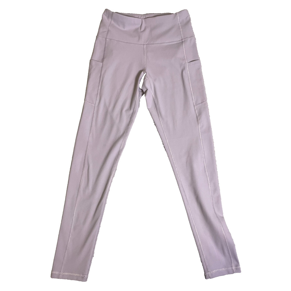 NWT Ewedoos 7/8 Athletic Leggings Womens M Lavender Pockets Stretch Comfort